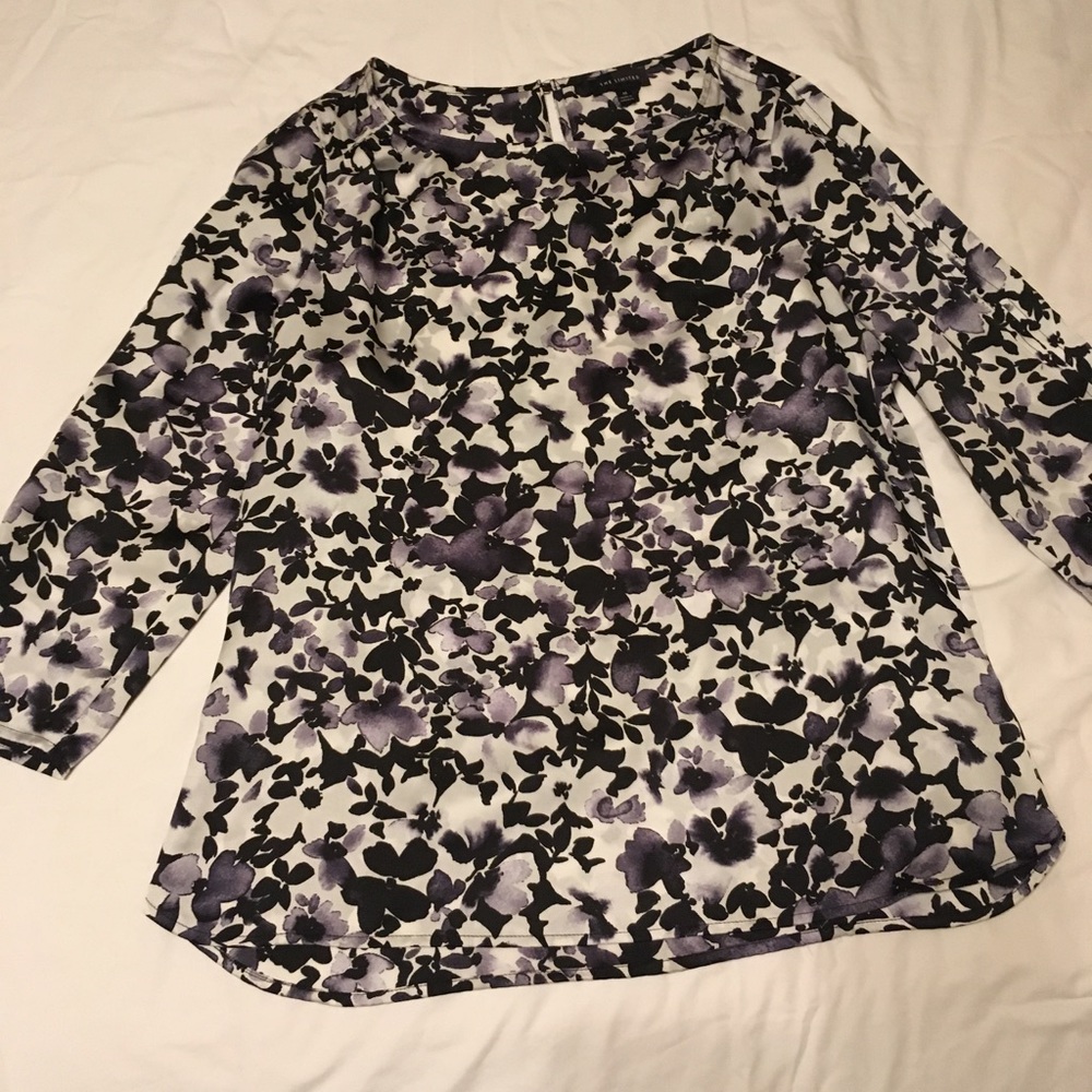 The Limited M flower print shirt
